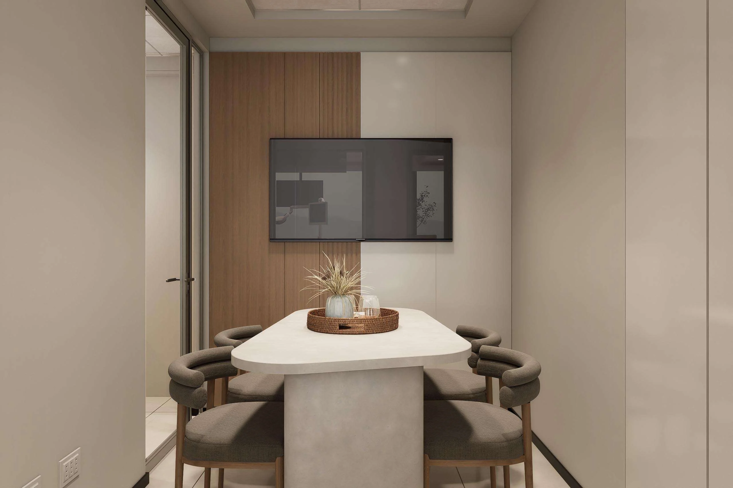 Sala de reuniones de la Clínica Dental/Estética en Machalí — Grupo Lecaros